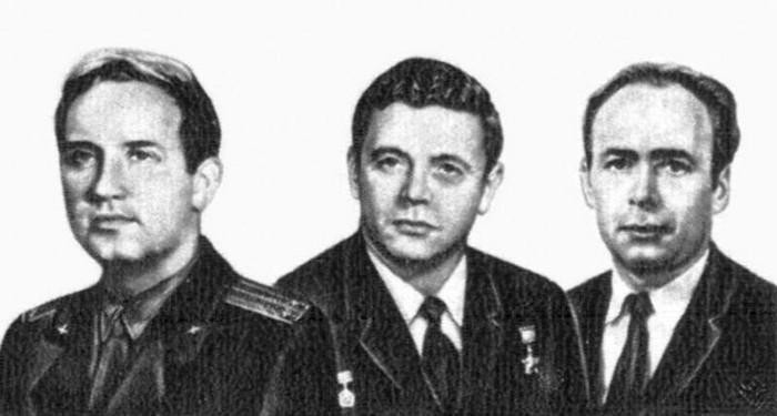 Georgi Dobrovolski, Viktor Patsayev, and Vladislav Volkov – Soyuz 11